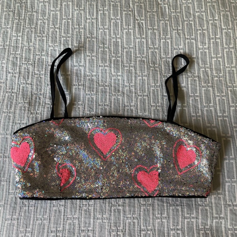 Jaded London sequin heart top
